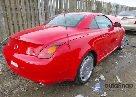 2002 Lexus Sc 430 from USA, damaged, VIN JTHFN48YX20017872